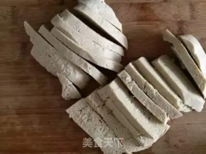 Make Frozen tofu cabbage step 1