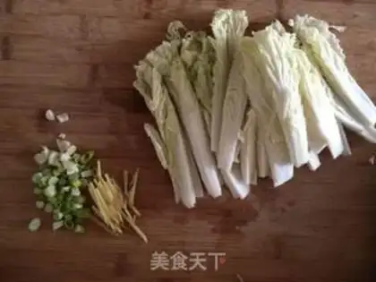 Make Frozen tofu cabbage step 2