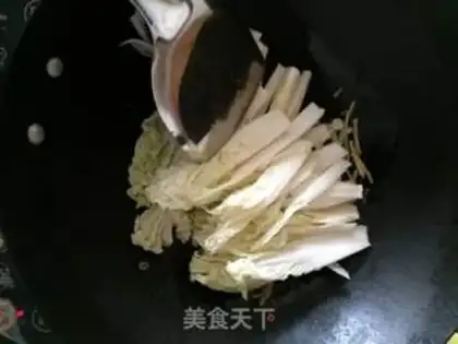 Make Frozen tofu cabbage step 4