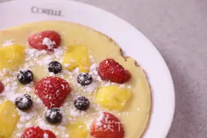 Make Dutch pancakes step 4
