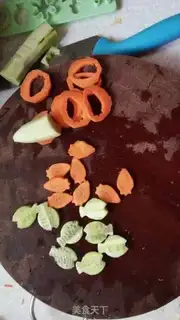 Make Made pasta for the baby step 1