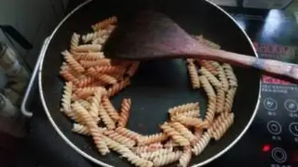 Make Made pasta for the baby step 4