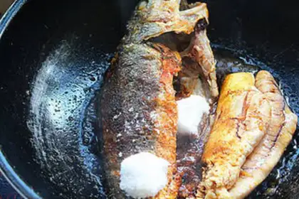 Make Big yellow fish step 4