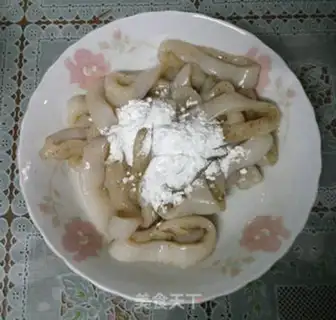 Make A fragrance of roasted squid step 5