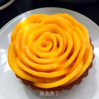 Make French Fruit Tower step 29