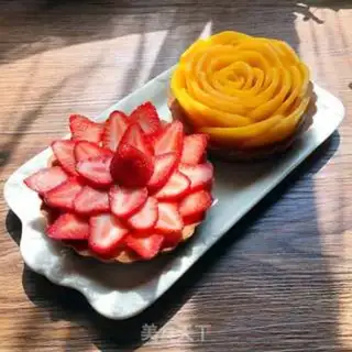 Make French Fruit Tower step 30