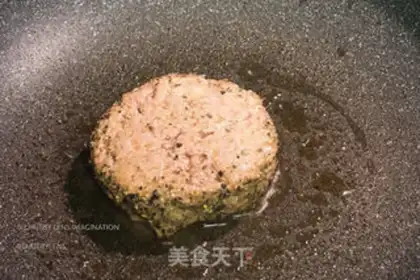 Make Hawaiian pineapple burger step 2
