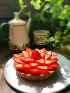 Make French Fruit Tower step 33