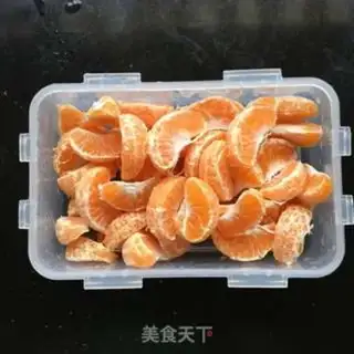 Make Sugar and oranges step 1