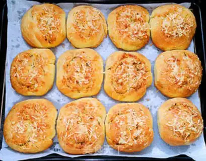 Make Garlic cheese buns step 8