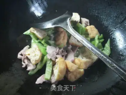 Make Cream pepper and tofu step 4