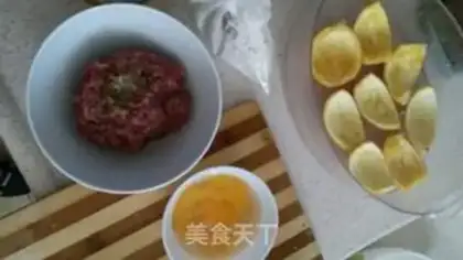 Make Orange skin steam meatballs step 0