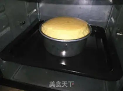Make Honey sponge cake step 6