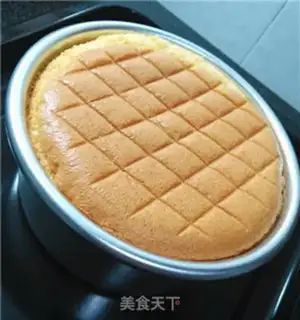 Make Honey sponge cake step 7