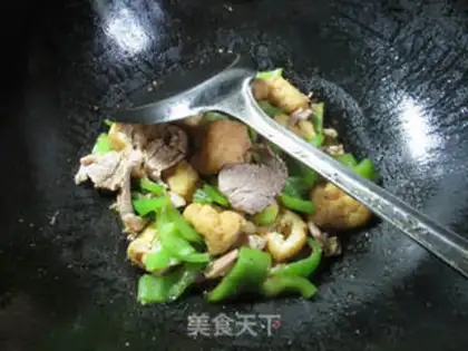 Make Cream pepper and tofu step 9