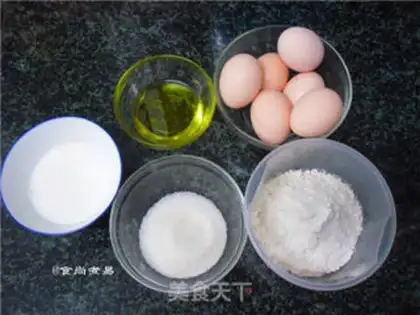 Make Egg sponge cake step 0
