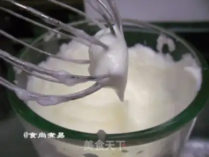Make Egg sponge cake step 3
