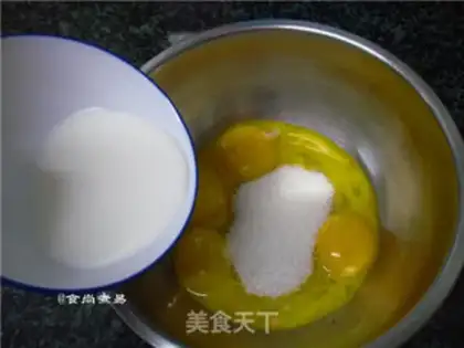 Make Egg sponge cake step 4