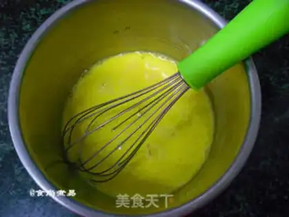 Make Egg sponge cake step 5
