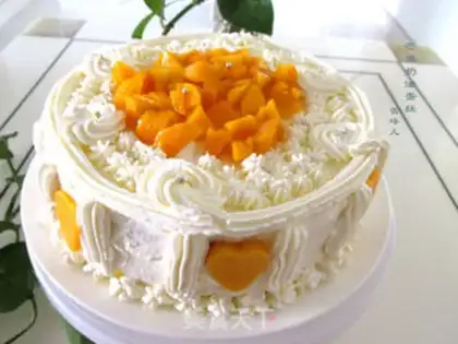Make Mango cream cake step 10