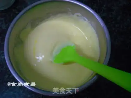Make Egg sponge cake step 8