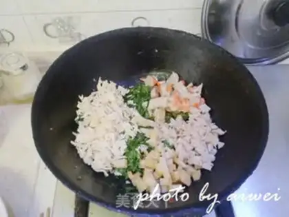 Make Egg rolls step 8