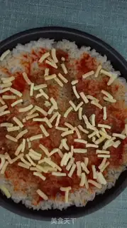 Make Rice pizza step 2