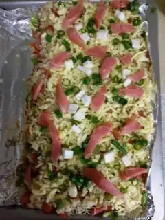 Make Vegetable cheese rice step 6