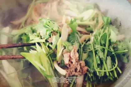 Make Old Beijing barbecue step 4