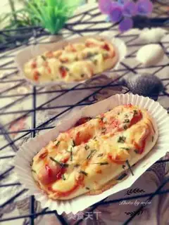 Make Onion cheese and sausage bread step 7
