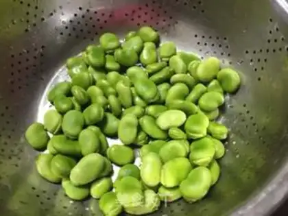 Make Salted bean petals step 7