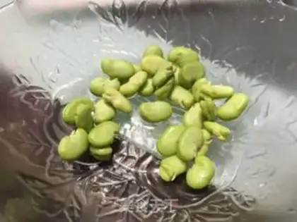 Make Salted bean petals step 8