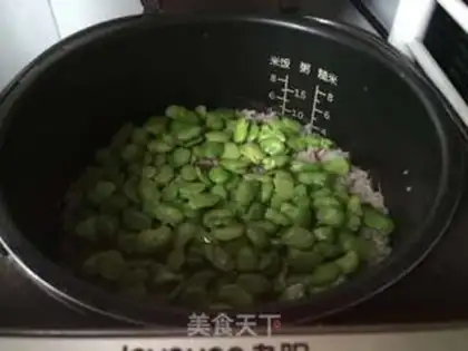 Make Salted bean petals step 11