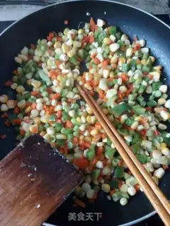Make Pineapple rice step 7