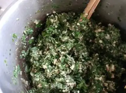 Make Cream dumplings step 2