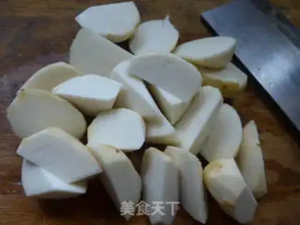 Make Oscillated potatoes step 1