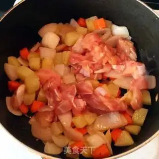 Make Tomato potato chicken step 4