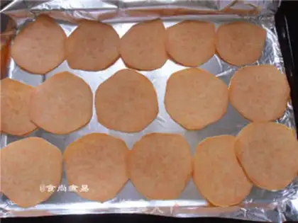 Make Baking red chips step 5