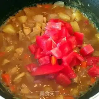 Make Tomato potato chicken step 7