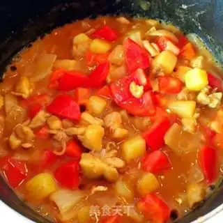Make Tomato potato chicken step 8
