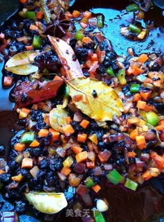 Make Spicy beans roasted all the fish step 7