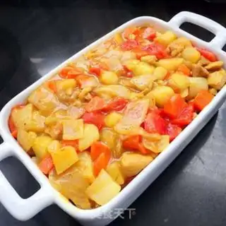 Make Tomato potato chicken step 9