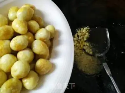 Make Steamed quail eggs step 5