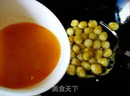 Make Steamed quail eggs step 6