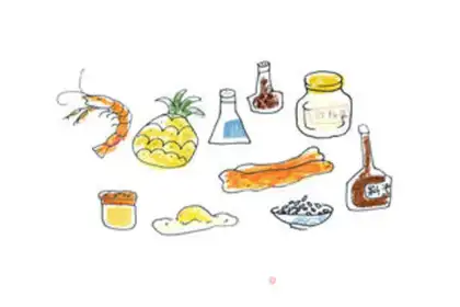 Make Pineapple and shrimp step 0