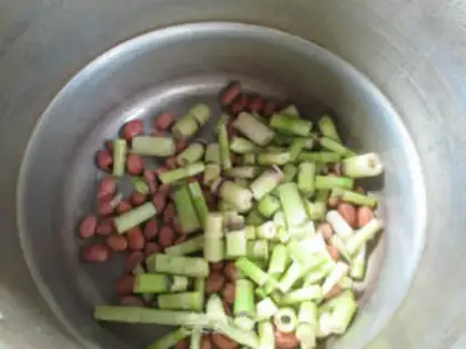Make Wild mountains make peanuts step 3