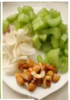 Make Celery lilies step 3