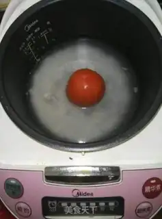 Make Tomato egg rice step 2