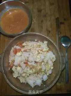 Make Tomato egg rice step 5