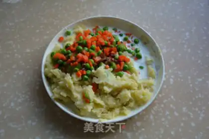 Make Five-colour potato mashed step 4